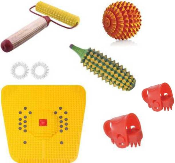 netclub Acupressure kit Foot Mat For Stress And Pain Relief With Acupressure Full Body Massage Products fitness kit body Massager