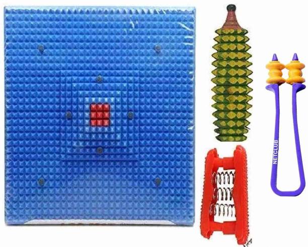 Ronofic acupressure mat acupressure kit Deluxe foot Massager With K Roll & Pocket Exerciser Massager