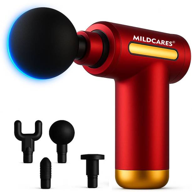 Mildcares M1 Full Body Massage Gun | Deep Tissue Therapy for Pain Relief | 6 Speed Levels for Muscle Relaxation | 15-Minute Auto Power-Off Powerful Massager Massager