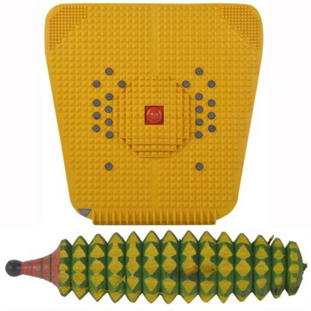 Ronofic Acupressure Massager Pain Relief home Fitness Kit foot mat with - karela- Acupressure Magnetic Stress Mat Massager