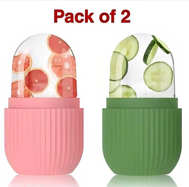 Nyalkaran Pack of 2 Ice Roller For Face, Neck and Body Massager