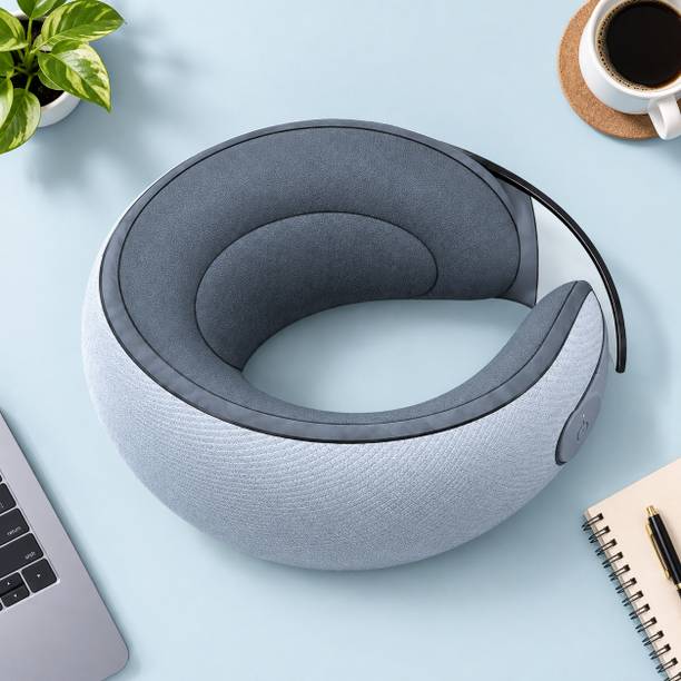 RXCINOZ Neck Massager for Office, Home and Travel, Compact Soft Fabric Cervical Design for Relaxation During Work Breaks, Long Journeys, Study Sessions and Rest Massager