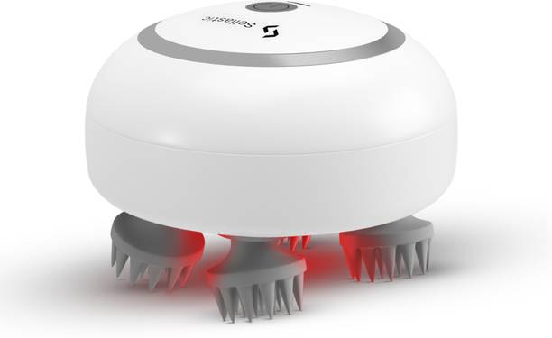 sellastic Glowball Head & Scalp Massager for Hair Growth, Headache, Stress Relief, Waterproof, Red Light Therapy, Handheld Scalp Scratcher Body Massager