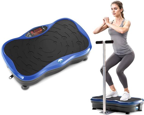 ARG हेल्थकेयर Full Body Vibration Power Plate Mini Crazy Fit Machine for Full Body Exercise Flexibility, Tone Muscles, Calorie Burning, Full Body Relaxation Uses Home & Gym मसाज़र