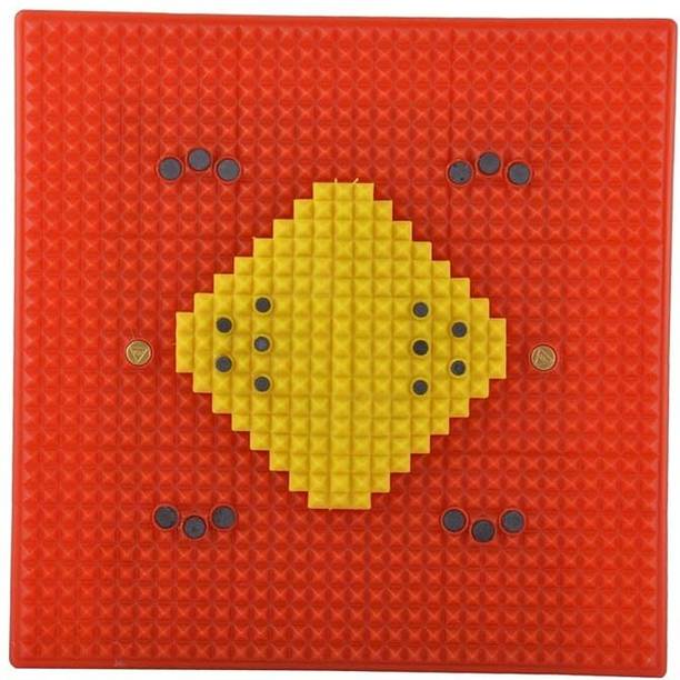 GMAcu Health Care System Acupressure Mat Power Mat Plate Foot Massager Board Pyramid Super Mat Magnetic Massager