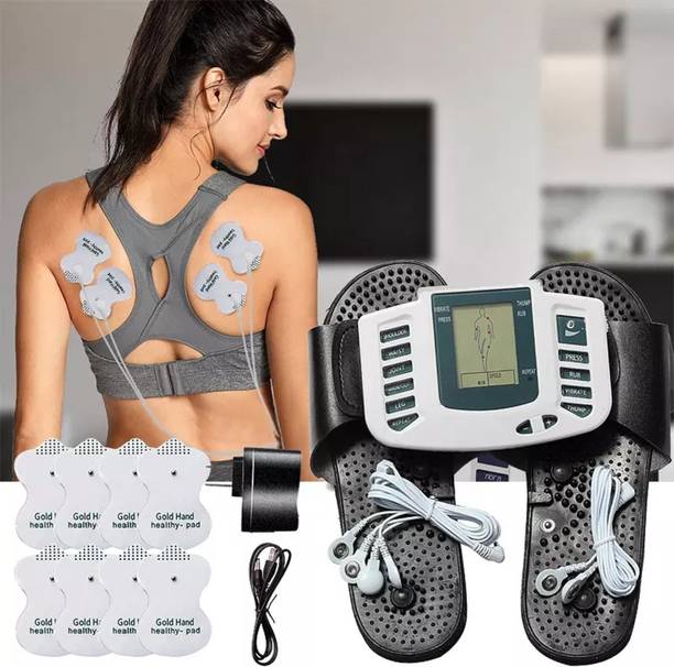 AGAM Tens Digital Therapy Machine (Dual Channel with slippers Foot Circulation for Neuropathy Diabetic Cramps) Physiotherapy Machine Massager