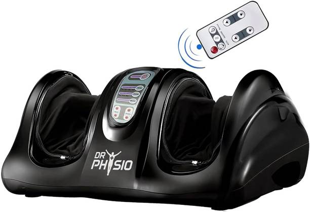DR PHYSIO USA Shiatsu Electric Leg Calf & Foot Massager Machine with Rolling Kneading & Heat Function for Pain Relief Muscle Relaxation & Improving Blood Circulation Massager