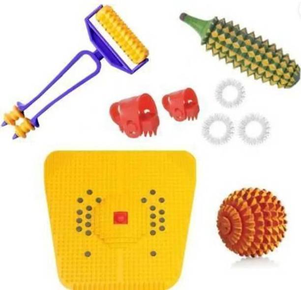 Ronofic Acupressure tool kit combo Acupuncture fitness mat yoga mat Massager Massager