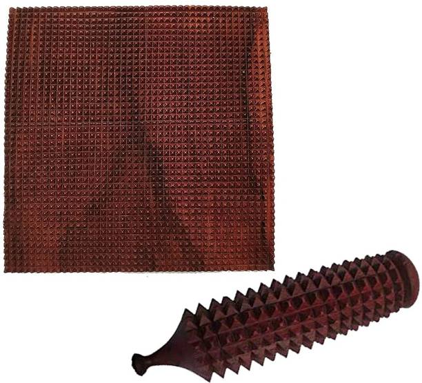 YKID B0BLRQN83Z acupressure mat for feet - foot exercise Mat and Wooden karela massager Massager