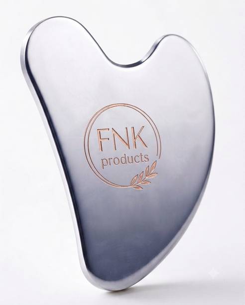 FNK PRODUCTS FNK-GUASHA DIL Steel Gua Sha Beauty Tool for Body,Neck,under Eyes Premium Gua Sha Massager