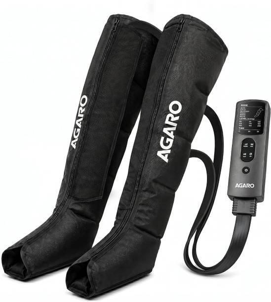 AGARO Air Compression Leg Massager for Pain Relief & Circulation, Large Air Compression Leg Massager for Pain Relief & Circulation, Large Massager