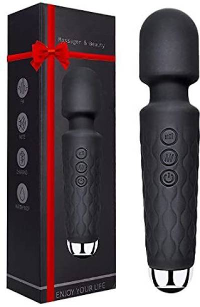 KTOSTON Handheld Vibrate Wand Massage Machine with 20 Vibration Modes - 8 Speeds Reusable Female Urination Device