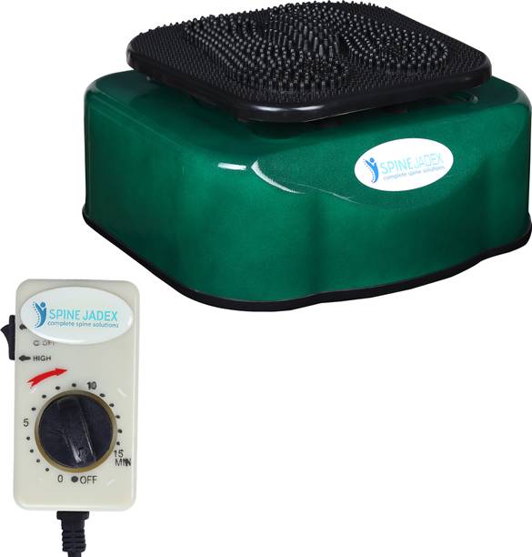 SPINE JADEX Electric Vibrator Adjustable Vibration Therapy Massager for Back Acupressure Nubs Design Speed Control Knob Physiotherapy Use at Home & Clinic Massager