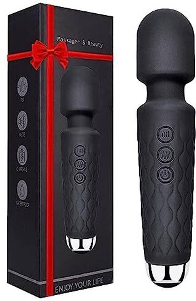 KTOSTON Rechargable Body Massager for Women and-Man Female Handheld Wireless Woterproof Wand Massage Water Massager