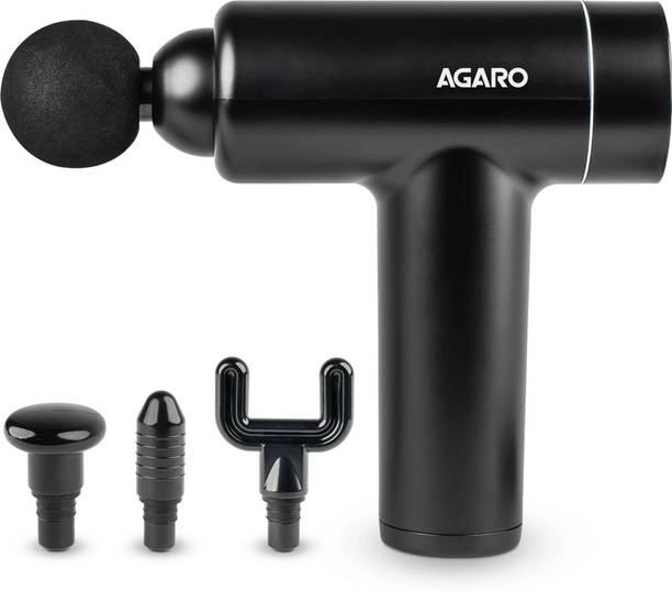 अगारो Regal Gun Massager, 4 Heads, 6 Speed, Rechargeable, Handheld, Muscle Massager Regal Gun Massager, 4 Heads, 6 Speed, Rechargeable, Handheld, Muscle Massager मसाज़र