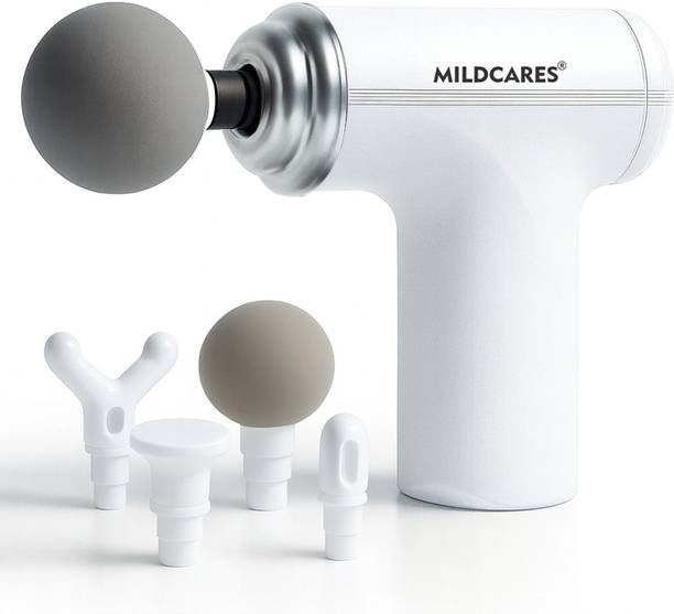 Mildcares M1 Full Body Massager Gun Pain Relief | Deep Tissue Massage Machine With 6-Speed 10–16 mm Amplitude | 6 Speeds (3600 RPM) | 2500 mAh Fast Charge | Quiet Massager Massager