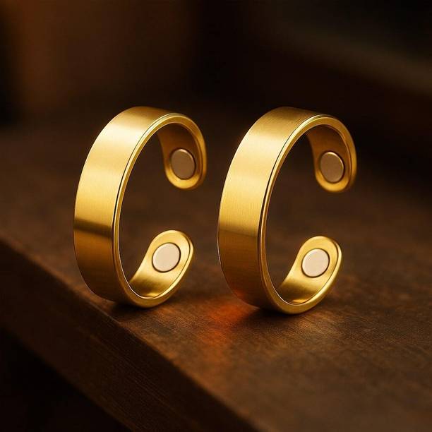 BESTBUYS Diabetes Care Magnetic Ring Combo (2 Pcs) – Glucose Support , Lymphatic Detox, Stress Relief & Acupressure Therapy for Better Metabolism Massager