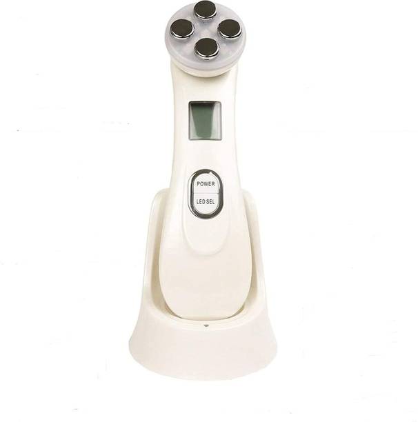 vihan marketing 5 In1 Facial Lifting Machine, LED Light Therapy Wrinkle Remover Skin Tightening Anti Aging Skin Rejuvenation Massager 5 in 1 RF EMS Beauty Device for Women Massager