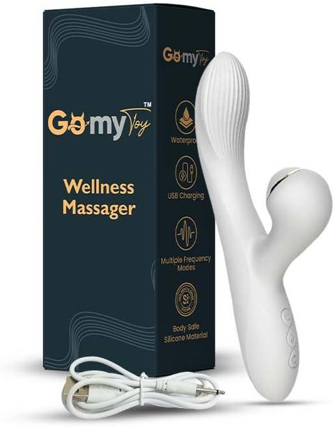 Gomytoy Diana Dual Vibration Massager for Women, 60min Runtime 10 Vibration Mode Rechargeable & Waterproof, Vibrator for Women Massager Massager