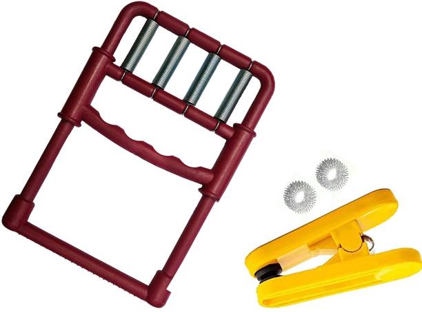 EKiN Acupressure Point Clip,Hand Grip Exerciser Sujok 02pcs Rings Massager