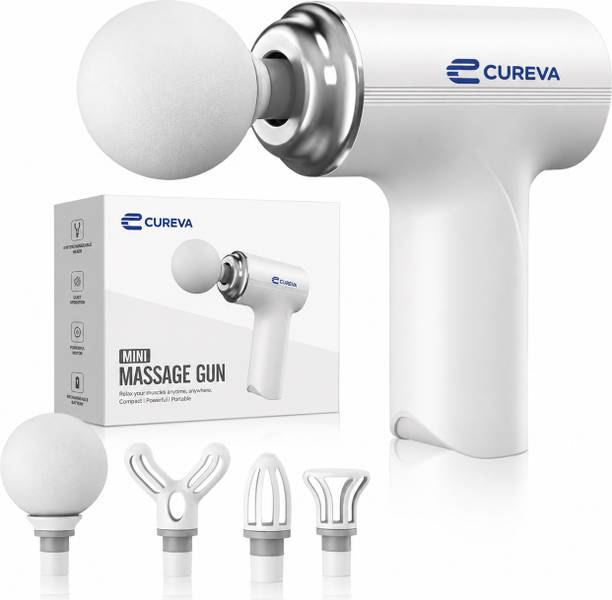 CUREVA Q69 CUREVA Mini Gun Massager for Pain Relief – Body, Neck, Shoulders,Type C Charging Massager
