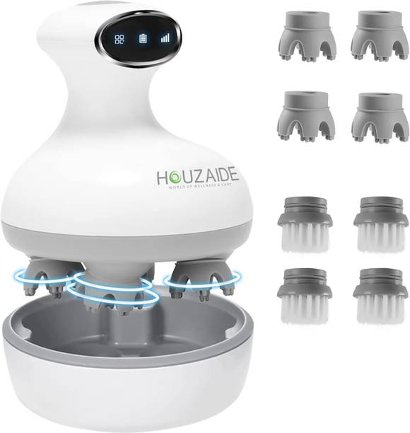 हाउज़ेड वर्ल्ड ऑफ वेलनेस एंड केयर HA-102 Smart Electric Head Massager Vibration Machine for Head Massage & Hair Growth मसाज़र