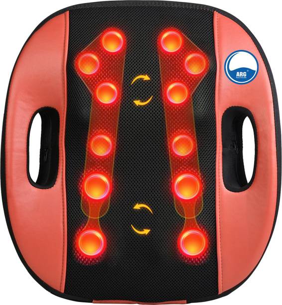ARG HEALTHCARE Massager_001 Blueidea Back Massager Cushion Multifunction 12 Rubbing Balls Pain Relief Massager