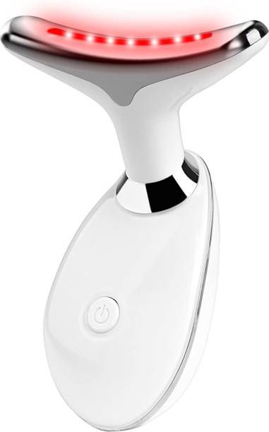 HEALTHTHUMB Skin Care at Home Blue Light Therapy Face Massager Tool for Neck Face Massager Tool for Neck Massager
