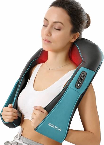 ACEQUADS Shiatsu Massager Shoulder Massager Machine, Heat Therapy for Shoulder & Back Heated neck shoulder and back massager, body massager, kneading Massager, Heat Massager