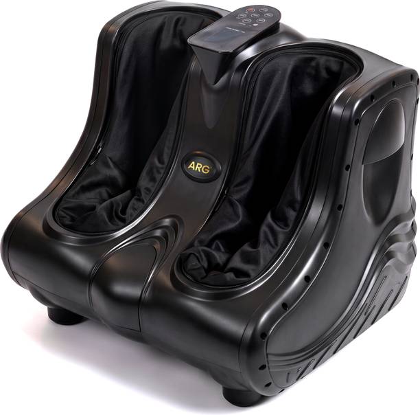 ARG HEALTHCARE Foot & Calf Massager Kneading Or Rolling Massage with Vibration & Heat Therapy for Pain Relief & Relaxation Improved Blood Circulation Automatic- Massager