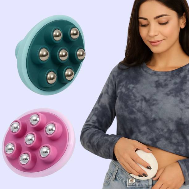 FlyTouch Relaxing Body Massage Roller for Daily Stress Relief & Muscle Recovery Therapy Compact Roller Massager Tool - Daily Full Body Relaxation & Pain Relief Therapy Massager