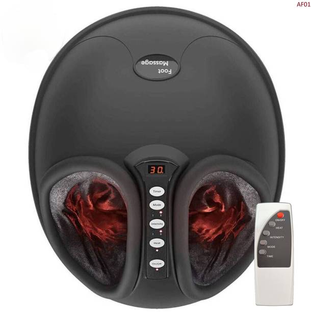ExtraLux Heated Foot Massager Machine with Adjustable Intensity Washable Cover & Compact Design Massager