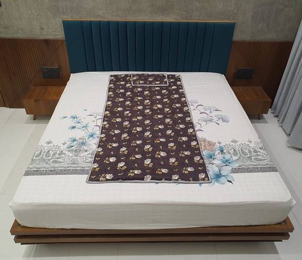 GR INTERNATIONAL Mattress Topper King Size Breathable Mattress Cover