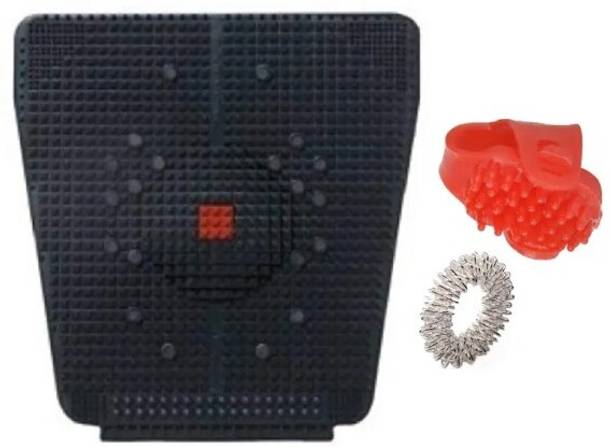 Ronofic ACUPRESSURE 2000 MAGNETIC FOOT RELIEF MAT BLOOD CIRCULATION MASSAGER STRESS PAIN RELIEF KIT SET Massager