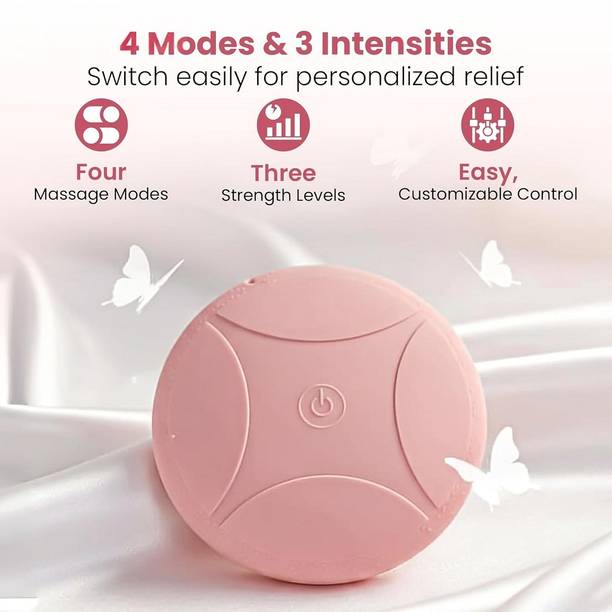 XENGVA : Electric Chest Massager – Heat & Vibration Therapy for Lactating Mothers | Relieves Pain, Improves Milk Flow & Reduces Clogged Ducts | USB Rechargeable Massager