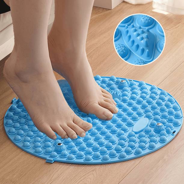Shopeleven 33 cm Foot Acupressure Mat Reflexology Massage Pad for Pain Relief 33 cm Foot Acupressure Mat Reflexology Massage Pad for Pain Relief Massager