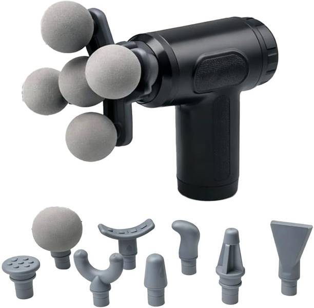 Zovilstore Advanced Electric Massage Gun 5-Head – Rechargeable Deep Tissue Pain Relief with Multiple Attachments for Neck, Back, Legs & Full Body Pain Relief Massager
