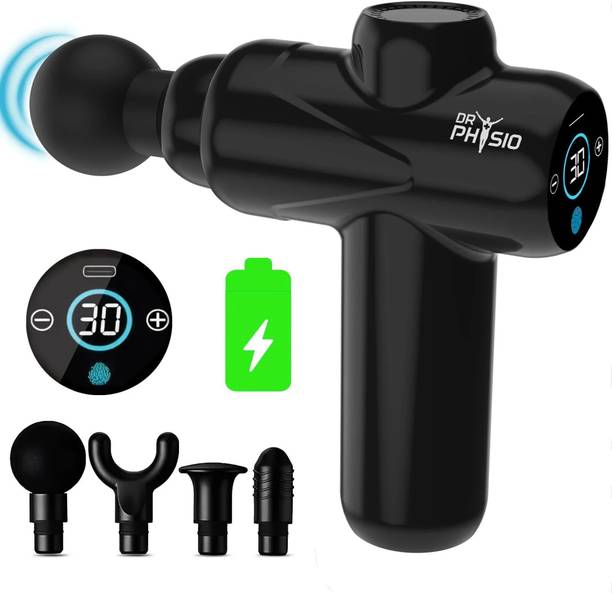 DR PHYSIO USA 1049 Touch Dynamo 3000mAh Battery Electric Full Body Pain Relief Massage Machine Gun Massager