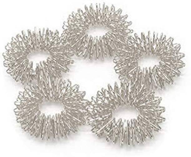 ANCS Sujok Acupressure Finger Massage Ring Kit Set of - 5pc Massager