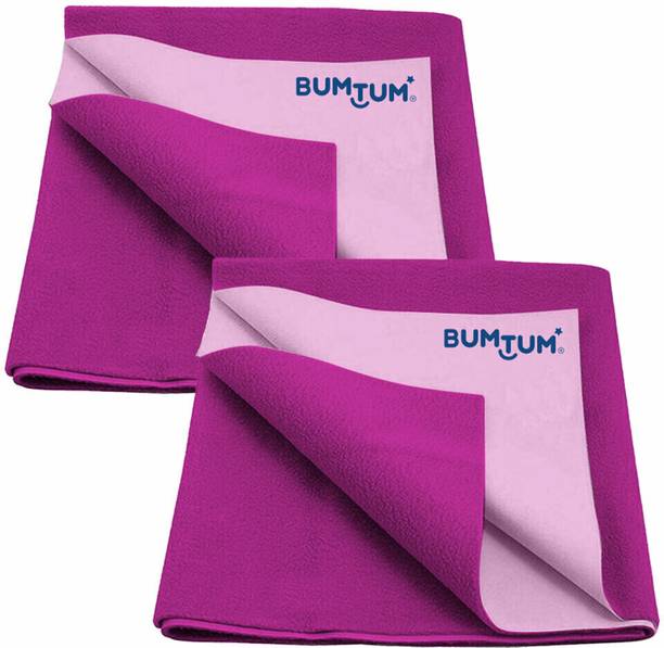BUMTUM Cotton, Fleece Baby Bed Protecting Mat