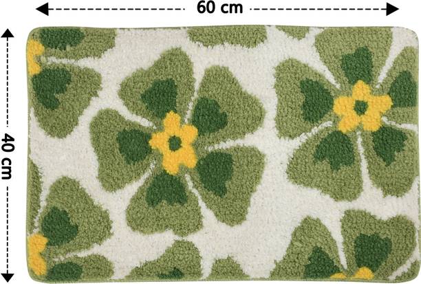 Panipat Textile Hub Microfiber Bathroom Mat