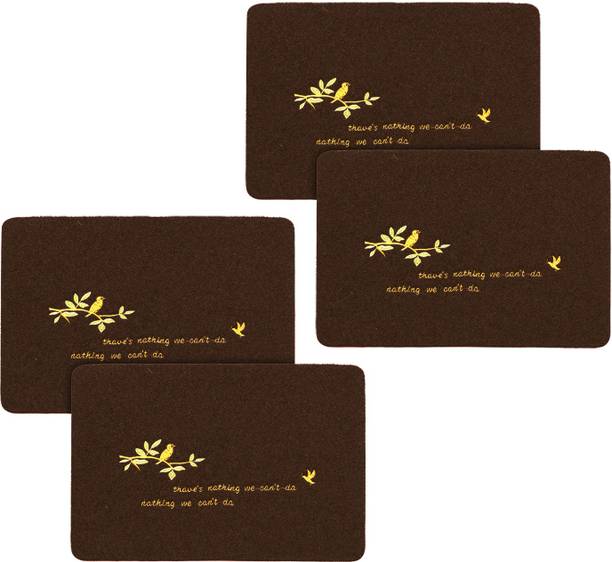 KUBER INDUSTRIES Microfiber Door Mat