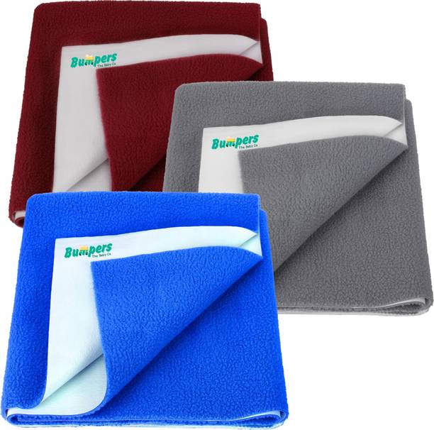 Bumpers Waterproof Baby Dry Sheet, Small Size, Pack of 3