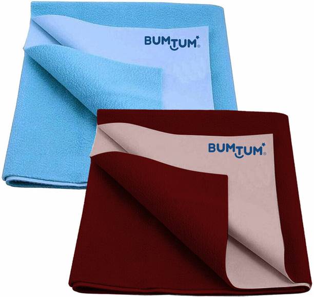 BUMTUM Cotton, Fleece Baby Bed Protecting Mat
