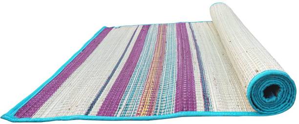 Boomani Bamboo, Nylon, Artificial Grass, Jute Chatai Mat