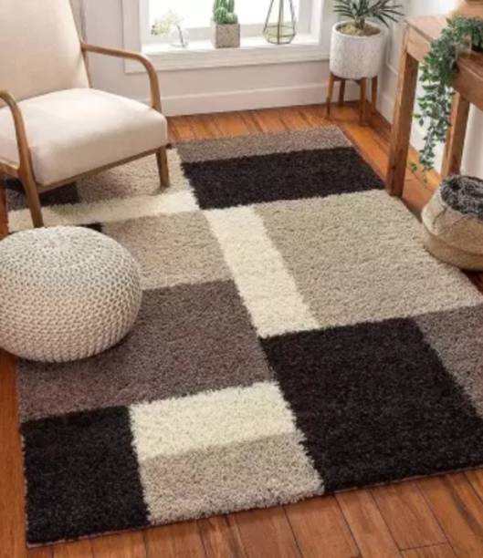 SPA Furnishing Multicolor Polyester Carpet