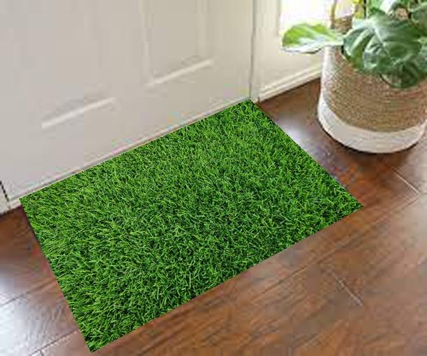 REVEXO Artificial Grass Bathroom Mat