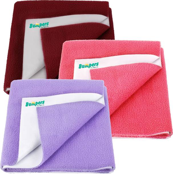 Bumpers Waterproof Baby Dry Sheet, Small Size, Pack of 3