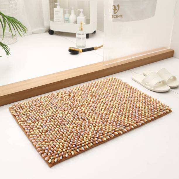 HOKiPO Microfiber Bathroom Mat