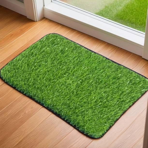 SANRAKSSHAN Artificial Grass Door Mat